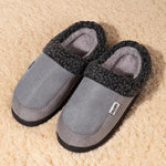 Kapcie zimowe męskie - Szary / 40-41